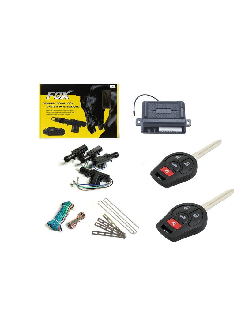 فوكس يوفر قفل مركزي فوكس حماية كاملة لسيارتك بنظام قفل ذكي وسريع Y207 (NS) - Image 4