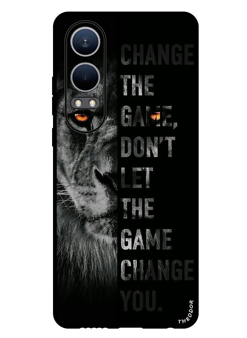 Theodor Protective Case Anti Scratch Shock Proof Bumper Cover For OnePlus Nord CE4 Lite Change the game - Image 1