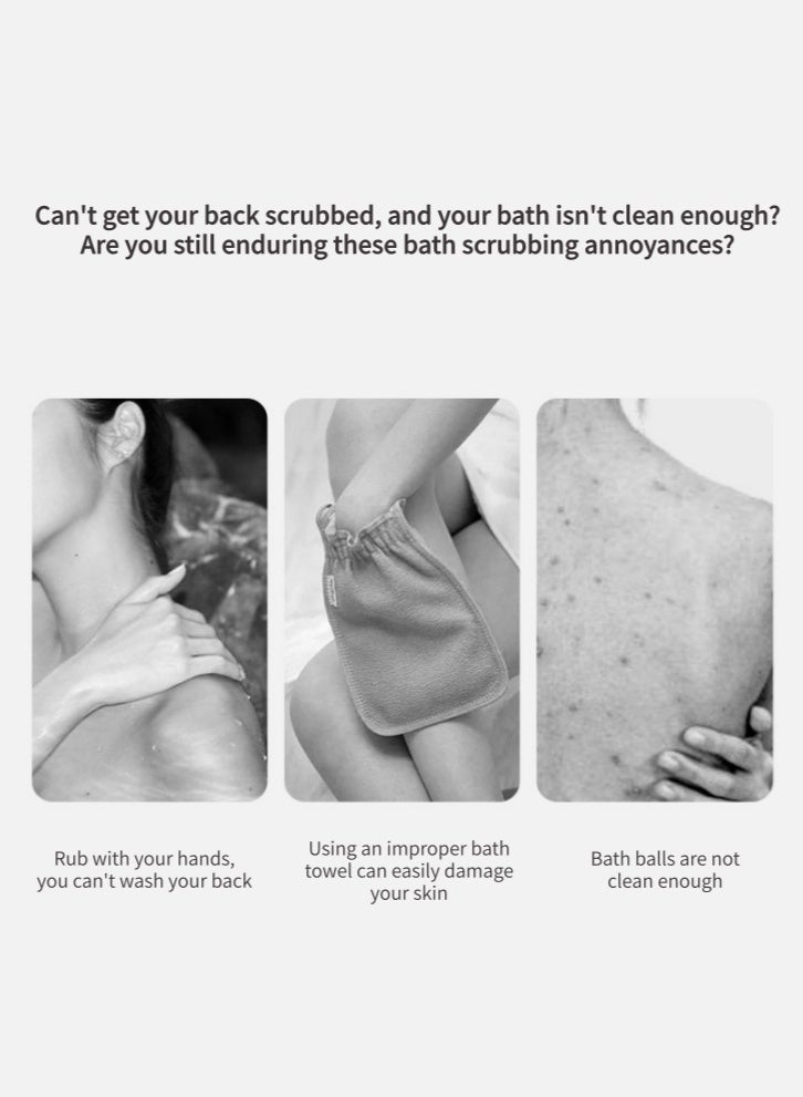 Lullaxx 2PCS Body Brush,Suitable For Dry Or Wet Brushing,Natural Materials And TPR Soft Beads,  Promotes Blood Circulation, Lymphatic Drainage, And Improves Cellulite,Suitable For All Skin Types - Image 2