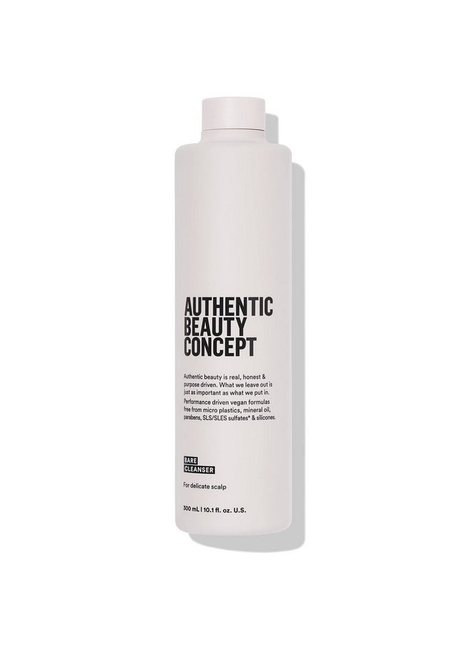 Authentic Beauty Concept - Bare Cleanser ; Fragrancefree Shampoo ; Unscented ; Scalp Cleanser For Build Up ; For Sensitive Scalp ; All Hair Types ; Vegan & Crueltyfree ; Sulfatefree ; 10.1 Fl. Oz. ; Authentic Beauty Concept - Image 1