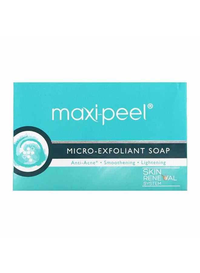 MAXI PEEL صابون ماكسي بيل للتقشير الدقيق، صابون تجديد البشرة - 125 جرام - Image 1