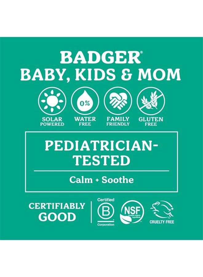 Badger Zinc Oxide Diaper Cream, Calendula with Beeswax & Sunflower, Diaper Rash Cream, Organic Diaper Cream, 2.9 fl oz Tube  - Image 3