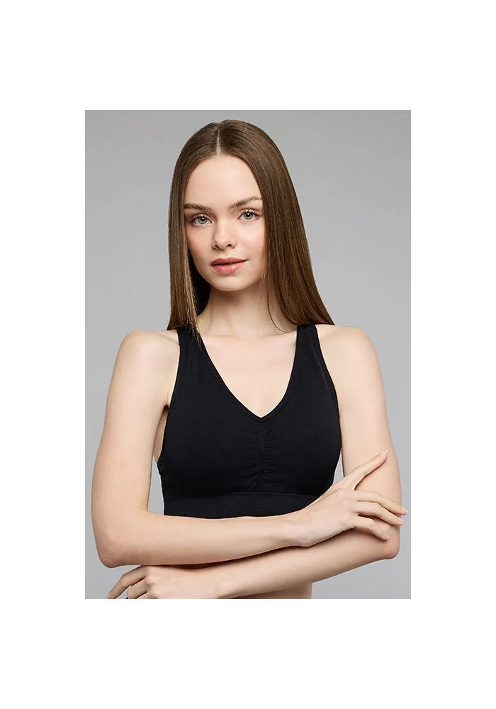 R&b  2 Pack Solid Sports Bras for Women | Best Price UAE