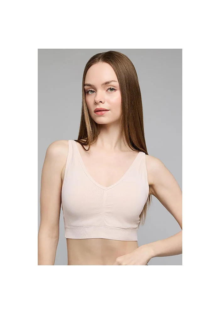 R&b  2 Pack Solid Sports Bras for Women | Best Price UAE