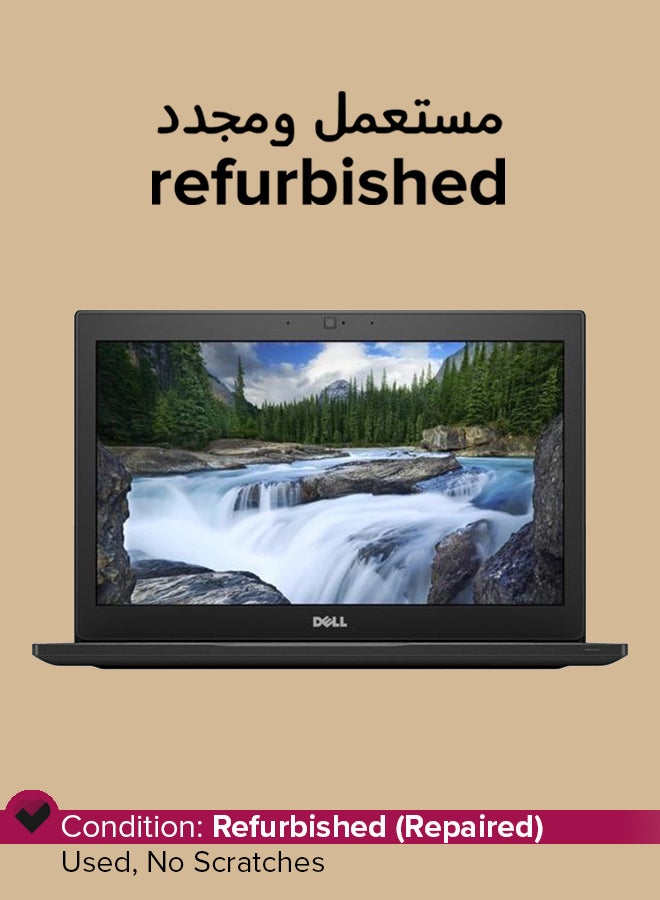DELL Refurbished - Lattidue E7290 (2020) Laptop With 12.5-Inch Display,Intel Core i7 Processor/8th Gen/8GB RAM/256GB SSD/Intel UHD Graphics 620 English Black English Black - Image 1