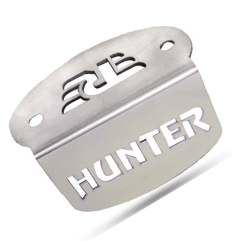 Ramanta Hunter 350 Oil Cap Front Disc Brake Master Cylinder Oil Reservoir Cap Stainless Steel Front Fluid Container Guard Steel Frame Compatible with for Hunter 350 CC (Chrome, 1 PC) - Image 5