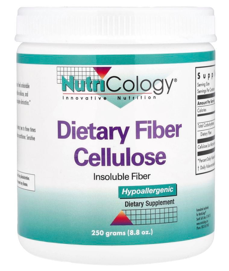 Nutricology Dietary Fiber Cellulose 8.8 oz (250 g)