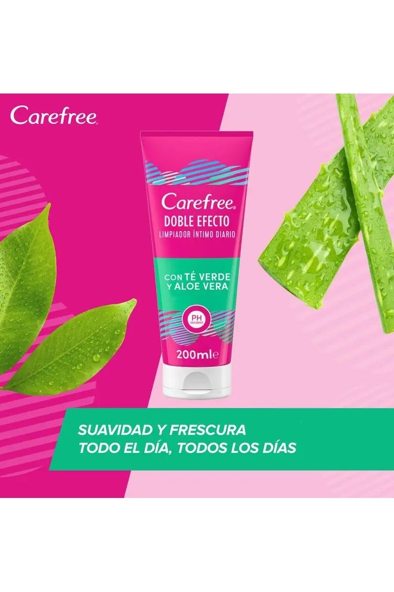 كيرفري غسول يومي للمنطقة الحساسة بتأثير ثنائي مع الشاي الأخضر والصبار ٢٠٠ مل - Image 3