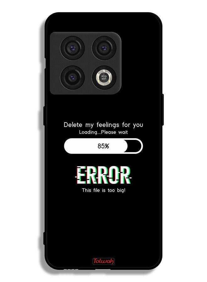 Tolwak OnePlus 10 Pro 5G Protective Case Cover Delete My Feelings For You - Image 2