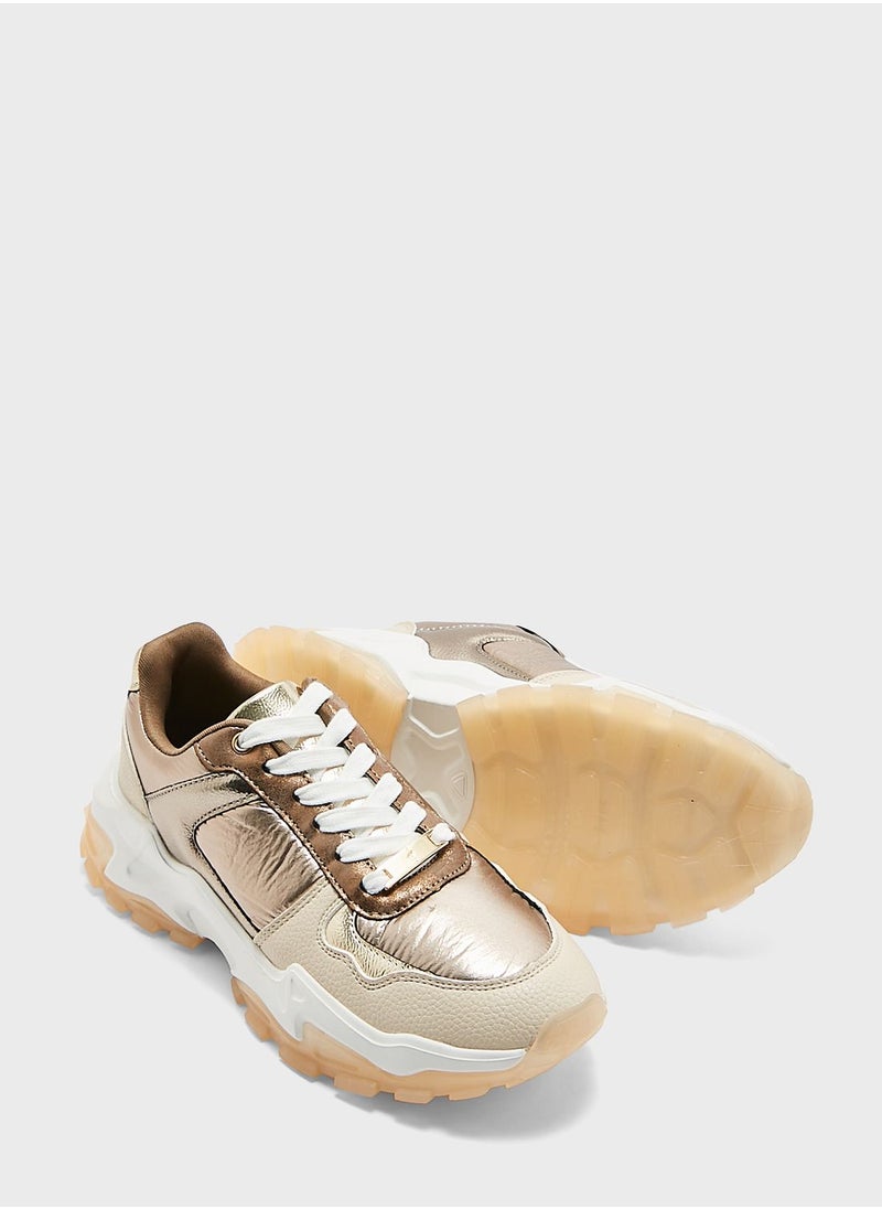 MENBUR Lace Up Low Top Sneakers  - Image 3