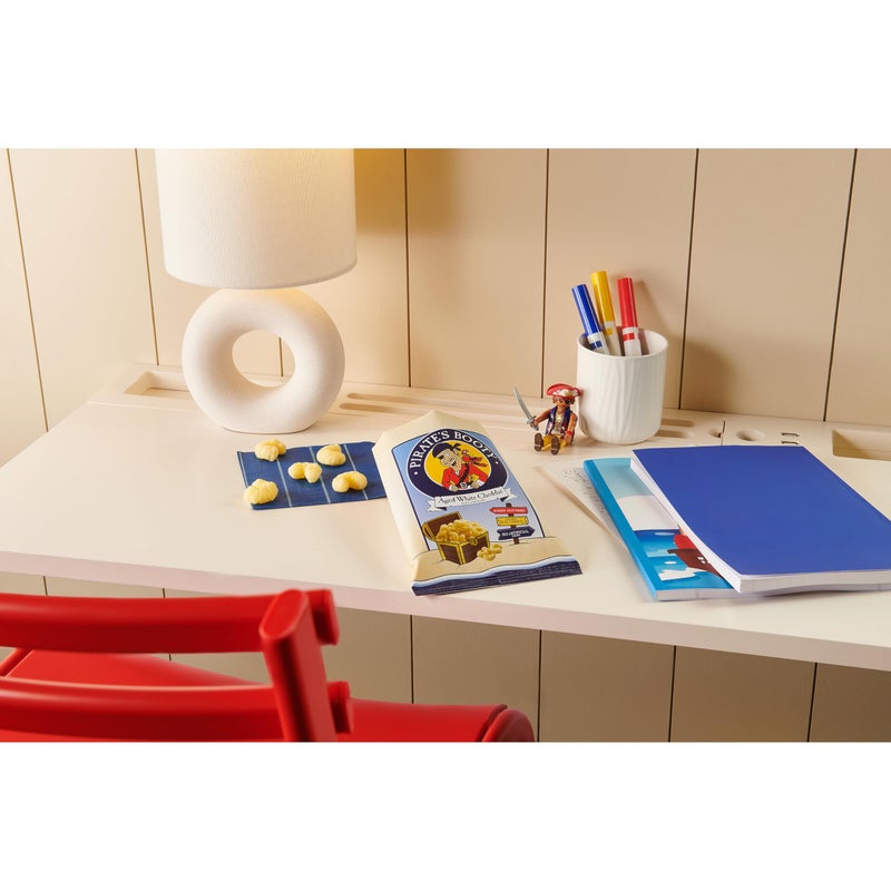 Pirate's Booty Aged White Cheddar and Cheddar Blast Cheese Puffs Variety Pack, Gluten-Free, Kids Snacks, 0.5oz and 0.75oz (18ct) - Image 4