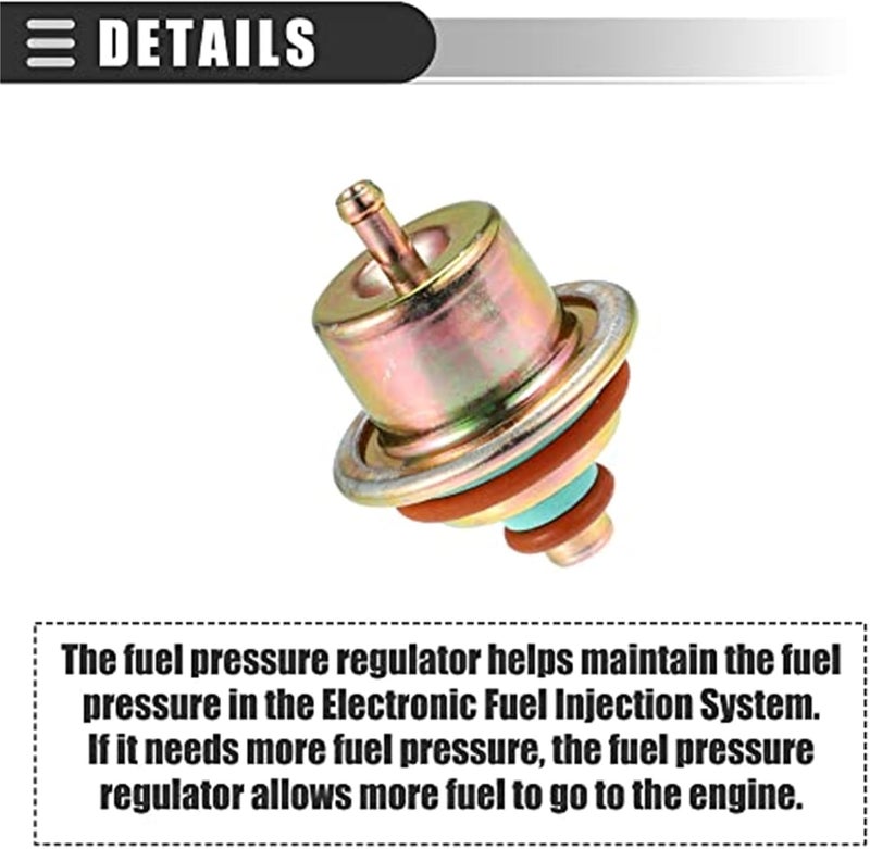 DEMULAX Fuel Injection Pressure Regulator for Jeep Wrangler 91-95 - Image 3