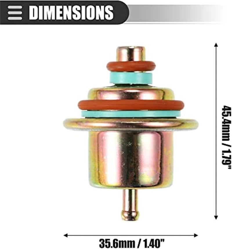DEMULAX Fuel Injection Pressure Regulator for Jeep Wrangler 91-95 - Image 5
