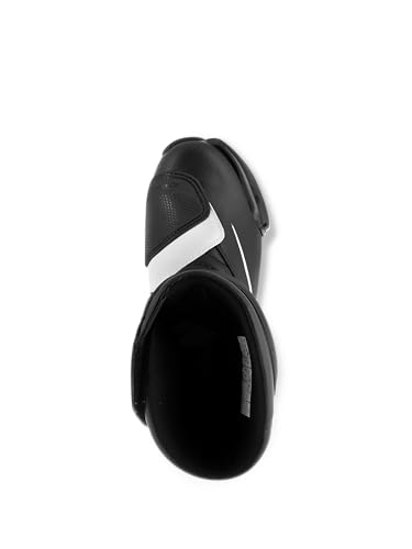 Alpinestars SMX S Boots Men's, Motorcycle Riding Racing, Durable Microfiber Upper, Exclusive Rubber Compound Sole - 8, Black/White - Image 5