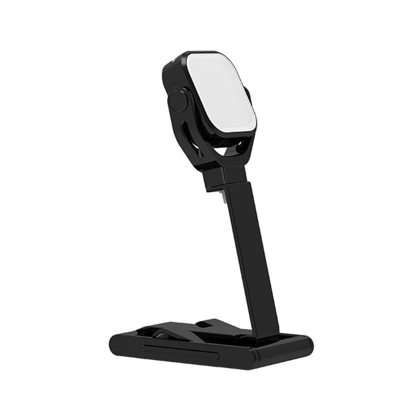 Rechargeable Led Light: Black Full-screen Fill Light - Eye Care Soft Light With 3-color Switching Stepless Brightness Multi-angle Adjustment for Emergency Lighting Photography Video Shooting - Image 3