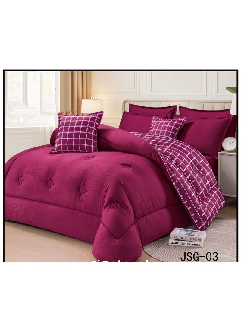Summer Double Bedspread 8 Piece Quilt Set  Size 230x250cm
