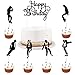 LVEUD Dance King Happy Birthday Cake Topper Forever God Art Dance Theme Birthday Cake Topper Birthday Party Cake Decorations 7pcs - Image 3