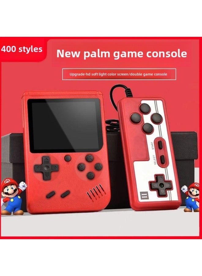 Children's Handheld Game Machine Double Online Game Classic Home TV Game Machine 8090 Nostalgic Mary-Product's Colour:●●■Two-player Version [supports Single And Two-player Play]■●●-Model:● ● ■ Phantom Black [400 Ultra-clear Color Screens] 30-day Trial ■ ● ● - Image 2