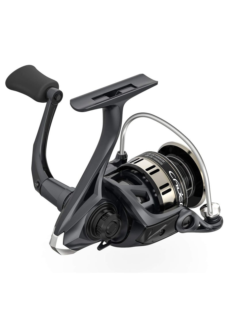 [2024 Silky] Cadence Ideal Spinning Reel, Super Smooth Fishing Reel with 10 + 1 BB for Freshwater, Durable and Powerful Reel with 30LBs Max Drag & 6.2:1, Great Value& Tuned Performance