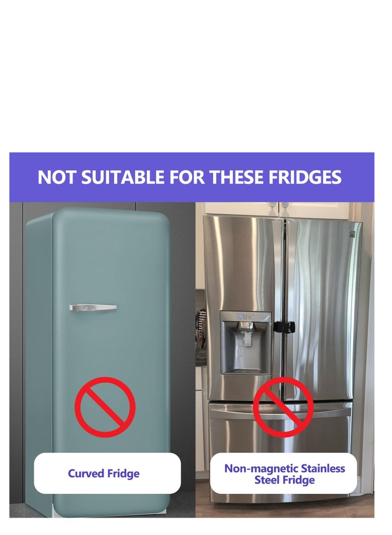 Zikra Acrylic Magnetic Dry Erase Board Weekly Calendar for Fridge - 16"x12" Clear Weekly Meal Planner Magnetic Board, Reusable Planning Whiteboard Workout Board Meal Planner Magnetic Includes 6 Markers - Image 4