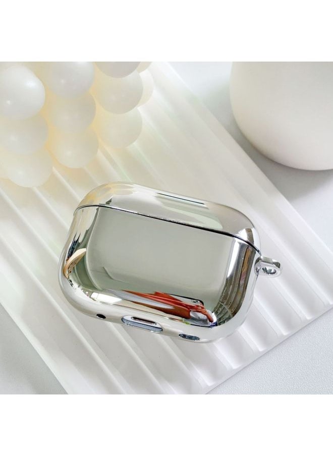 Generic - Electroplated Soft Case For AirPods Pro Protective Case 2/4 Generation Simple Niche Apple 3 Generation Bluetooth Earphone Case-Color:Matte Electroplated Soft Shell ]-Applicable Model:Airpods 3 Generations - Image 1