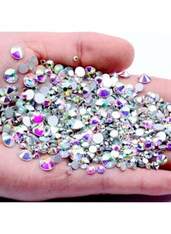 BLAAROOM 14400Pcs Ab Color Rhinestones For Nailsflatback Crystal Gem Stones For Nair Art Decoration Ss4/1.41.6Mm  - Image 5