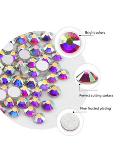 BLAAROOM 14400Pcs Ab Color Rhinestones For Nailsflatback Crystal Gem Stones For Nair Art Decoration Ss4/1.41.6Mm  - Image 4