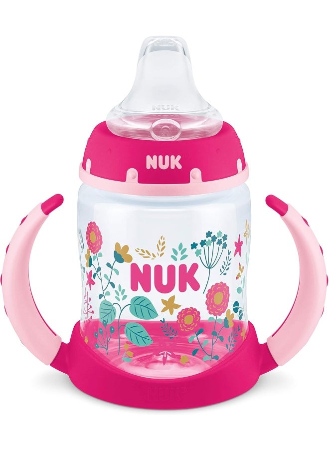 NUK NUK Learner Cup, 5 Oz, Flowers  - Image 1