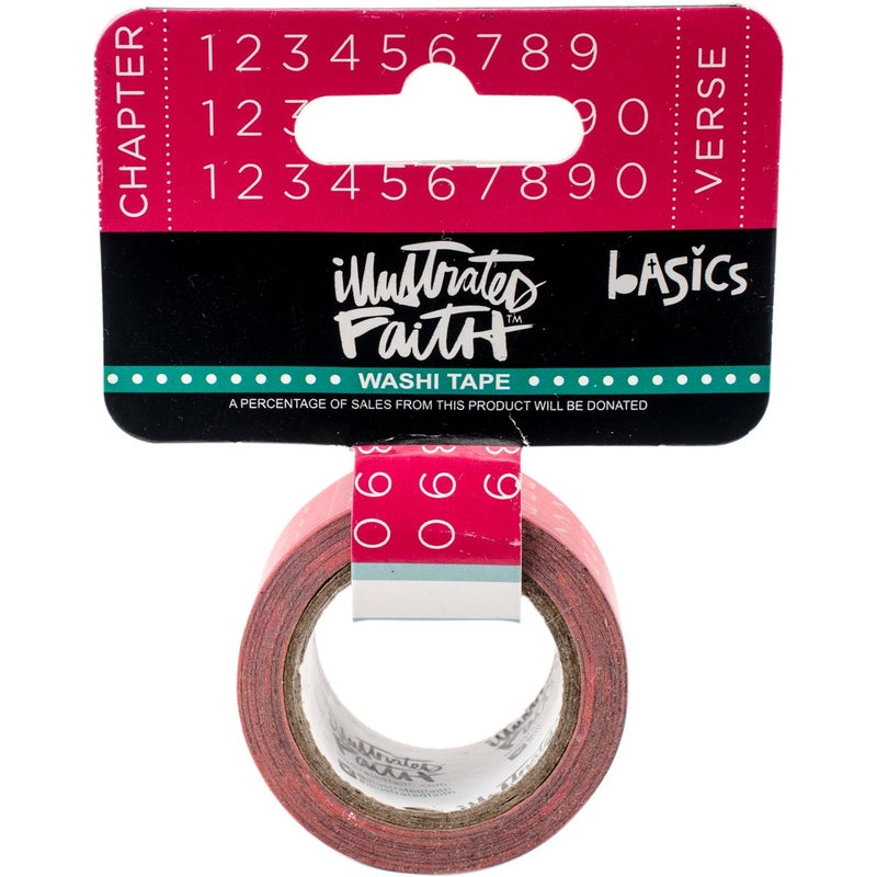 Illustrated Faith Washi Tape Chapter and Verse