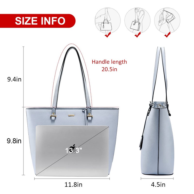 LOVEVOOK Purses and Handbags for Women Fashion Tote Bags Shoulder Bag Top Handle Satchel Bags - Image 3