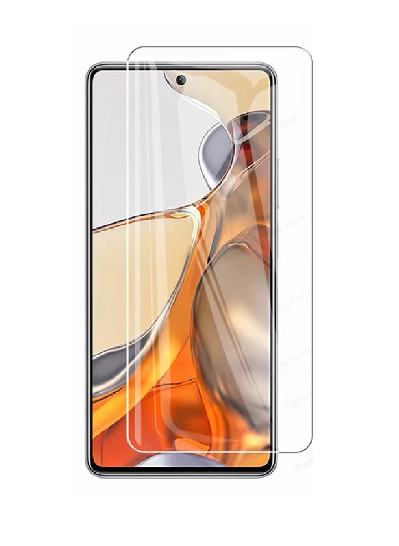 Super Tempered Glass Screen Protector Clear Designed For Xiaomi Mi 11T Pro Full Screen Coverage And Bubble Free - Image 1