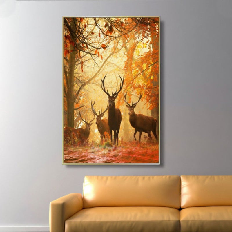 Marktna Modern design canvas painting with a hollow frame, size (60×90), one piece - Image 1