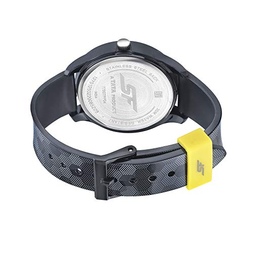 SF Analog Black Round Dial Men's Casual Watch-77007PP04 - Image 4