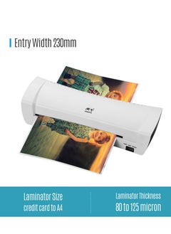 SL200 Laminator Machine Hot and Cold Laminating Machine Two Rollers A4 Size for Document Photo Picture Credit Card Home School Office Electronics Supplies - pzsku/Z39D454456435B2A5A618Z/45/_/1732481270/d7f5dced-61d3-4c7e-97c2-d2f00ad4a0be