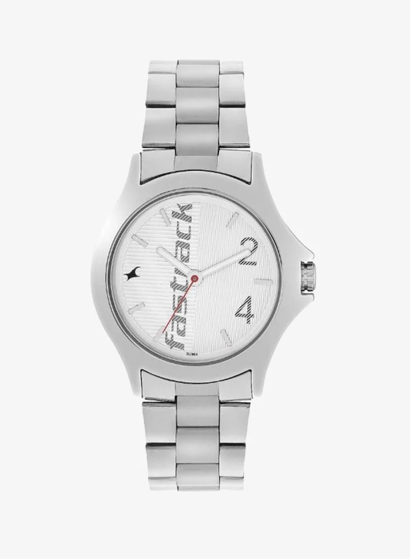 fastrack Men's Metal Analog Watch 3220SM01 - 44 mm