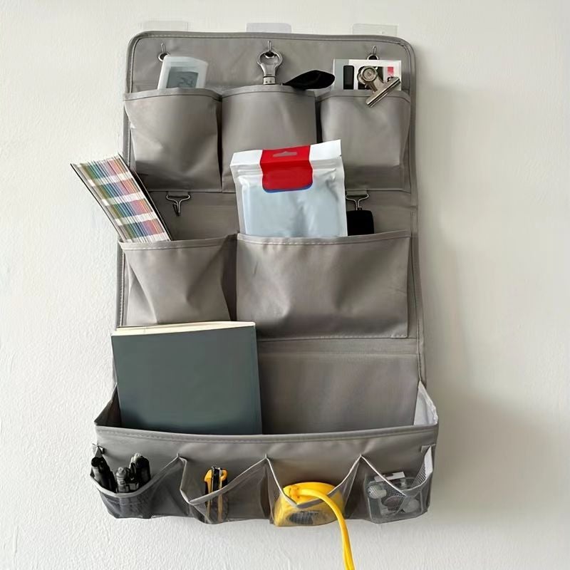 Fabric Wall Hanging Storage Hanging Bag Bedside Wall Wall Hanging Mobile Phone Storage Pocket Dormitory Wall Hanging Artifact - Image 1