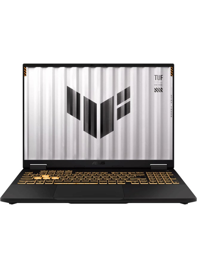 أسوس لابتوب TUF Gaming F16 (2025) ، شاشة IPS 16 بوصة 2.5K 165Hz ، معالج Intel Core Ultra 9 275HX ، 16GB DDR5 RAM ، 1TB SSD ، NVIDIA GeForce RTX 5060 8GB GDDR7 ، لوحة مفاتيح RGB ، كاميرا IR بدقة 1080p ، WiFi 6E - Image 1