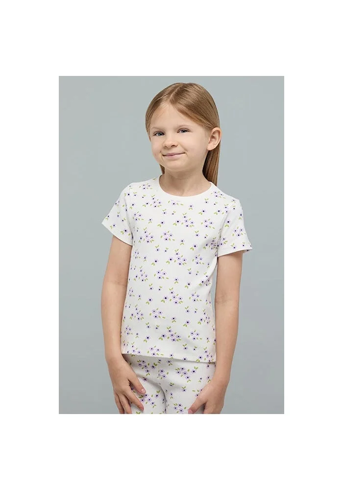 أر أند بي 2 Printed T-Shirts With And Short Sleeves