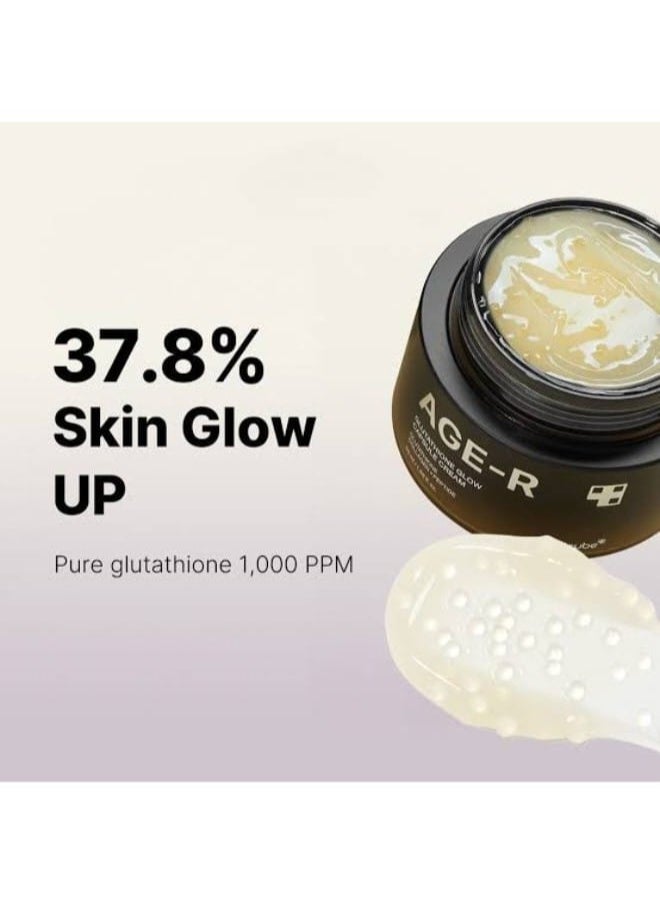 Medicube Medicube AGE-R Glutathione Glow Capsule Facial Cream - Instant Lifting Moisturizer - Collagen Peptide For Hydrating Glow - Improve Blemishes, Uneven Skin Tone - Korean Skin Care  - Image 3