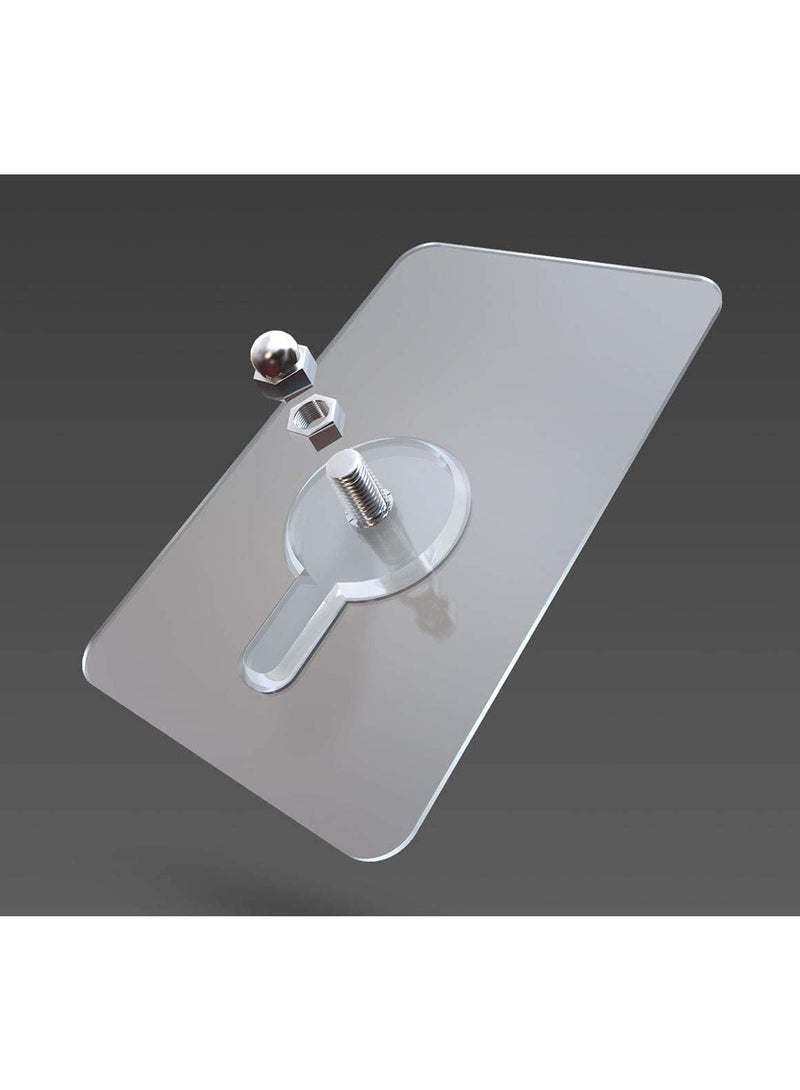 5Pcs Adhesive Wall Screws Hanging Nails for Hanging, Mounting Hooks for Kitchen, Bathroom, Bedroom, Living Room, No Drilling - Image 2