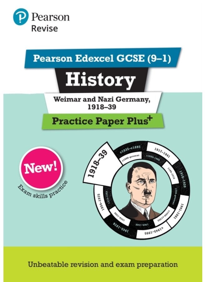Pearson REVISE Edexcel GCSE History Weimar and Nazi Germany 1918 1939 Practice Paper Plus 2023 and 2024 exams - Paperback