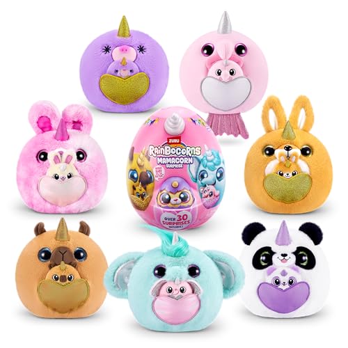 Rainbocorns Mamacorn Surprise by ZURU, Collectible Plush Toy for Girls 3+ - Image 2