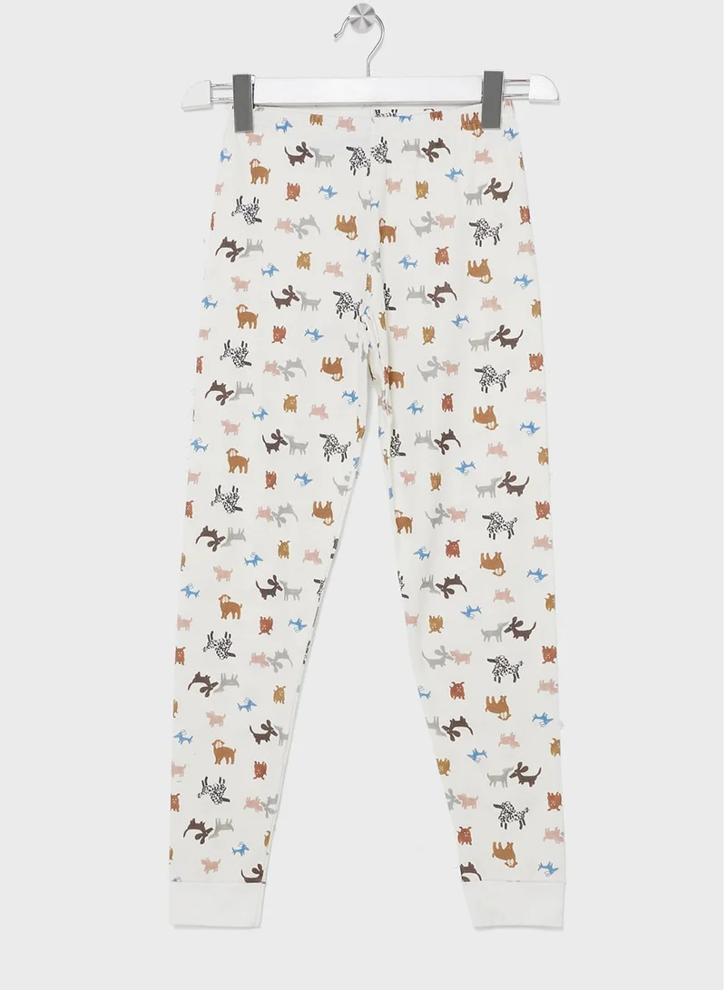 بيتي باتو Youth Aop T-Shirt & Sweatpants Set