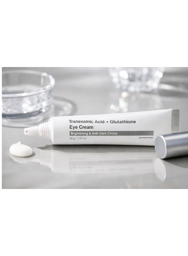 MARY & MAY Mary&May Tranexamic Acid + Glutathione Eye Cream 30g – Brightening & Anti-Dark Circles, pack of 3. - Image 2