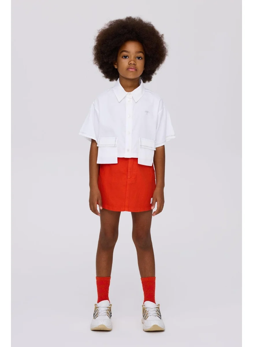تايس Bg Store Girl White Shirt