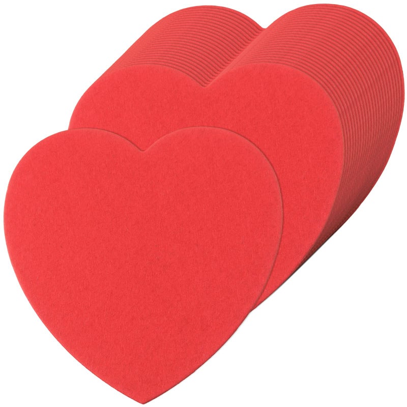 360 Pieces Hearts Cutouts Paper Heart Shapes 4 Inch Red Heart Shape Paper CutOuts Accents Classroom Decoration Die Cut for Valentines Day Craft Love and Peace Teachers School Craft Projects