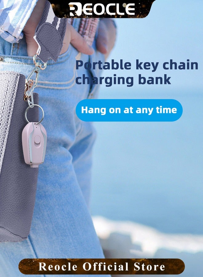 REOCLE Mini Portable Charger Power Bank 1500mAh Portable Phone Charger UltraCompact PD Fast Charging Battery Pack for iPhone 14/14 Plus/14 Pro Max/13/Pro Max/12 and More - Image 3