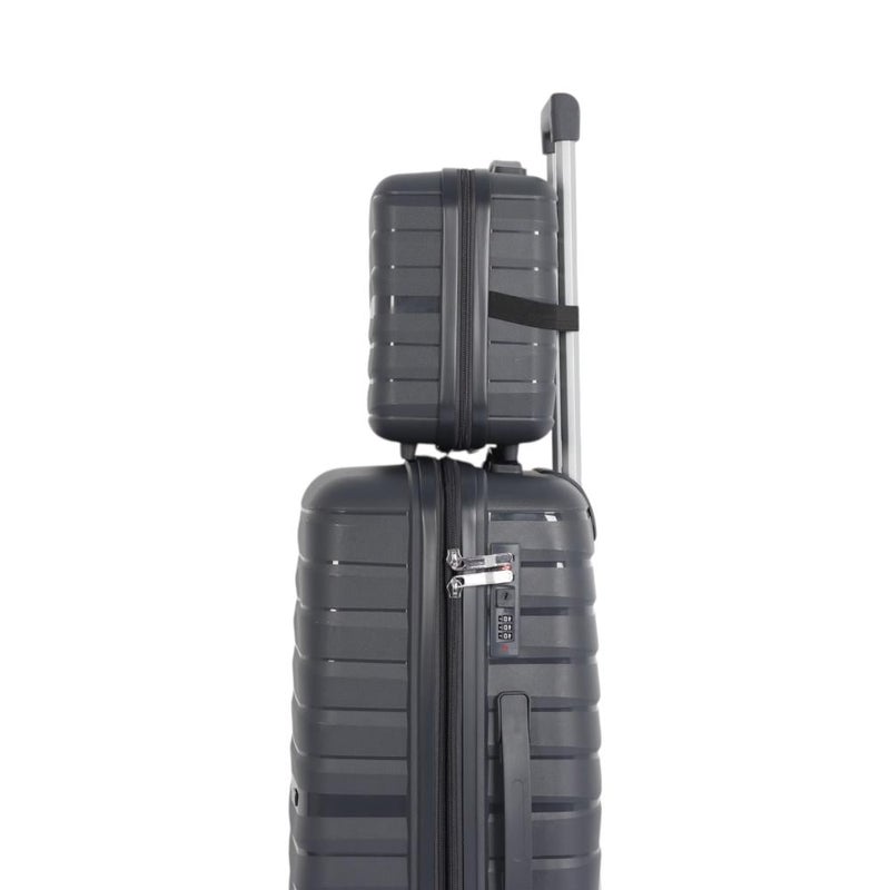 أفياتور طقم حقائب سفر فاخر ومتكامل – 5 قطع من AVIATOR مصنوع من البولي بروبلين المقاوم للكسر متانة عالية – تصميم عصري – أداء مثالي في كل رحلة - Image 5