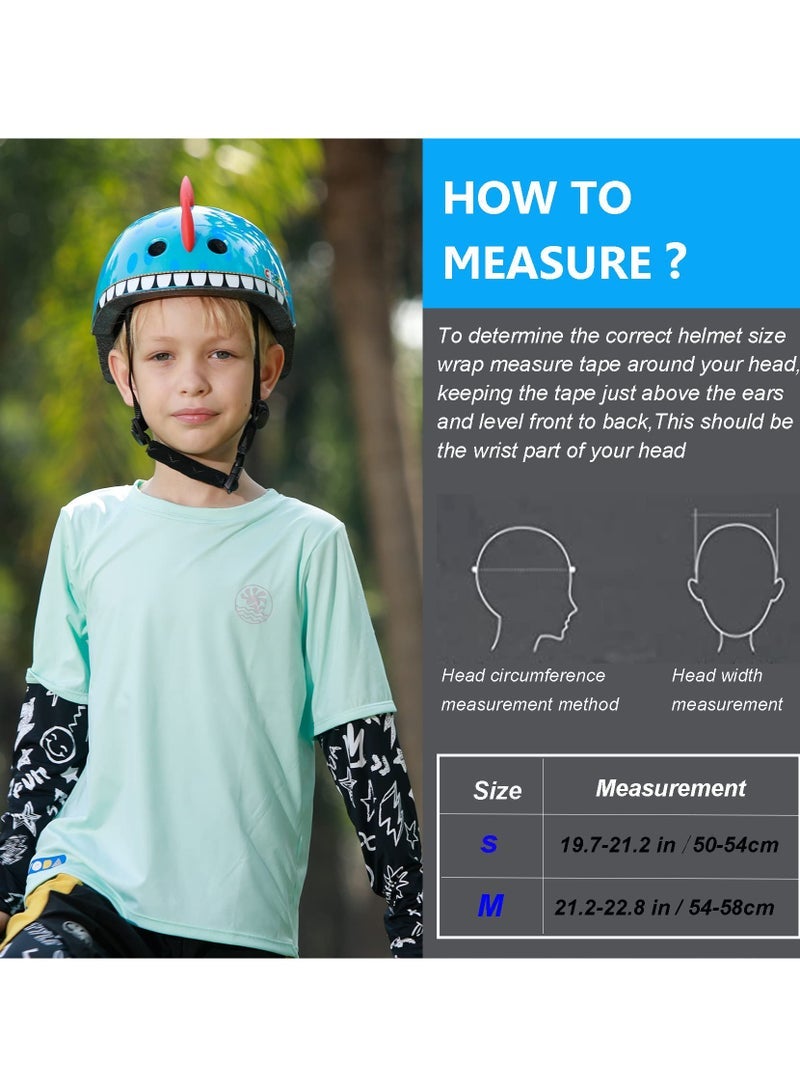 Helmet for Kids Cycle Toddler Bike Cycling Skateboard Scooter Skating 2 Sizes from to Youth