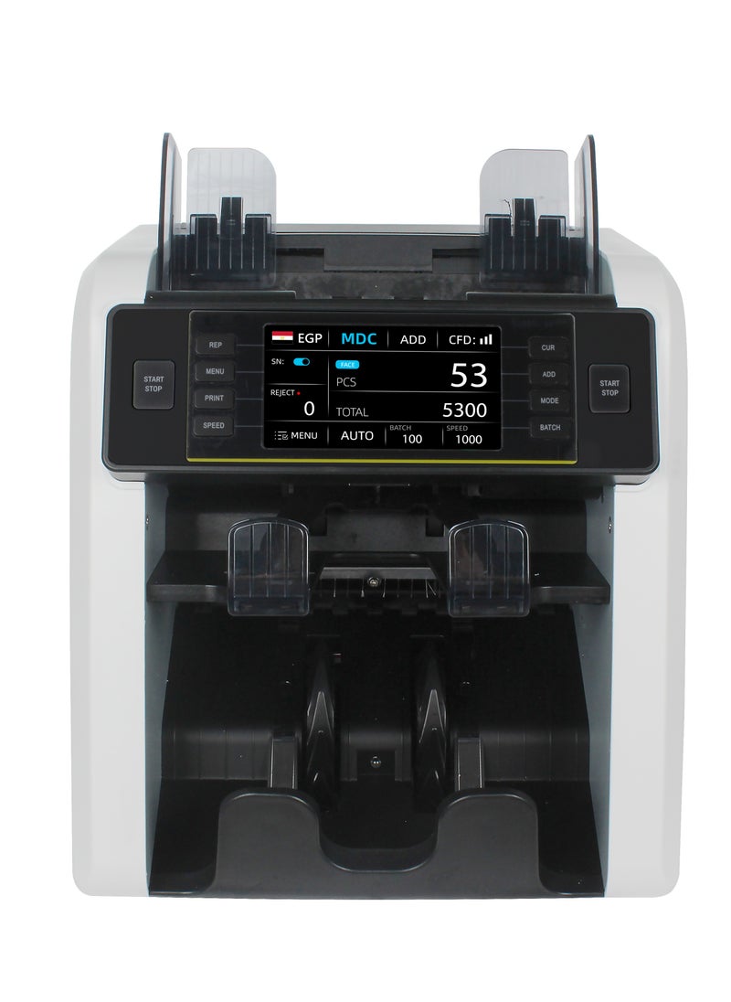 LOTFY GROUP - BX777/1+1 Bill Counter: State-of-the-Art Top-Loading System Featuring Dual CIS Sensors for Highly Accurate Mixed Denomination Counting and Efficient Cash Management by Lotfy Group. - Image 1